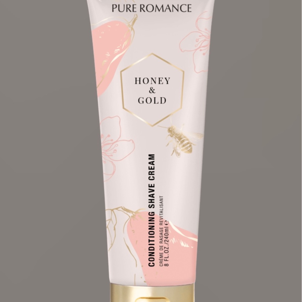 New! Coochy Honey & Gold Conditioning Shave cream